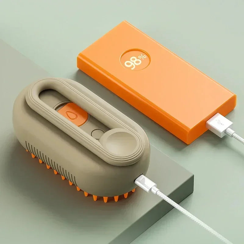 Steam & Spa Pet Grooming Brush™