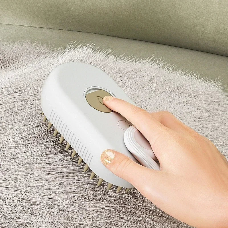 Steam & Spa Pet Grooming Brush™