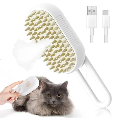 Steam & Spa Pet Grooming Brush™